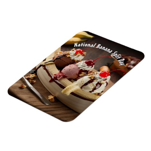 Nationale Banaan Split Dag Magneet (Linkerzijde)