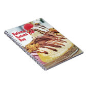 Nationale Banaan Split Dag Notitieboek (Rechterzijde)