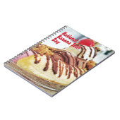 Nationale Banaan Split Dag Notitieboek (Linkerzijde)