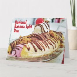 Nationale Bananasplitsdag Kaart