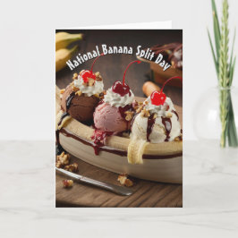 Nationale Bananensplitsdag Kaart