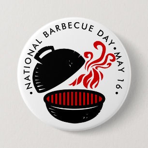 Nationale barbecuedag, GRILL Ronde Button 7,6 Cm
