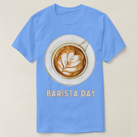 Nationale Barista Dag 13 T-shirt (Design voorkant)