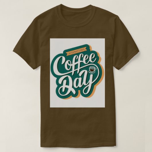 Nationale Barista Dag 17 T-shirt (Design voorkant)