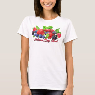 Nationale Berry-maand T-shirt