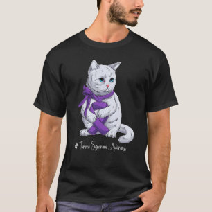 Nationale bewustmakingsmaand Turner Syndrome Paars T-shirt