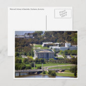 nationale bibliotheek australia briefkaart (Voorkant / Achterkant)