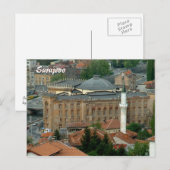 Nationale bibliotheek briefkaart (Voorkant / Achterkant)