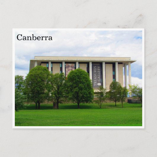 nationale bibliotheek canberra briefkaart (Voorkant)