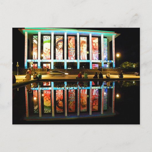 Nationale bibliotheek - Canberra Briefkaart (Voorkant)