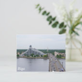 Nationale bibliotheek van Letland, Riga Briefkaart (Staand voorkant)