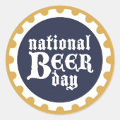 Nationale bierdag Sticker (Voorkant)