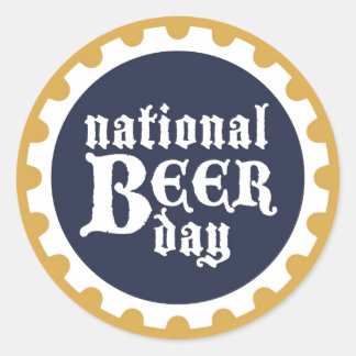 Nationale bierdag Sticker