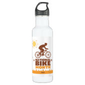 Nationale Bike-maand Waterfles (Voorkant)