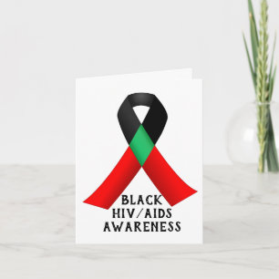 Nationale Black HIV/AIDS-bewustzijnsdag Kaart