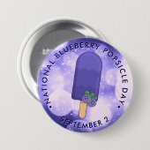 Nationale Blauwbeestdag Ronde Button 7,6 Cm (Voorkant /achterkant)