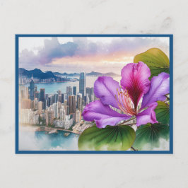 Nationale Bloem Bauhinia (Hong Kong) | Briefkaart