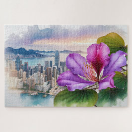 Nationale Bloem Bauhinia (Hong Kong) | Legpuzzel