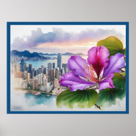 Nationale Bloem Bauhinia (Hong Kong) | Poster