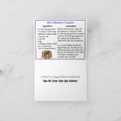 Nationale Blueberry Pannenkoekdag 28 januari Kaart (Binnen)