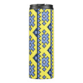 nationale borduurwerk voor Oekraïne Thermosbeker (Achterkant)