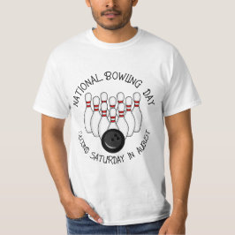 Nationale Bowlingdag T-shirt