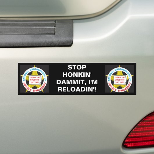 Nationale broederschap van de sequoalsengineeringt bumpersticker (Op auto)