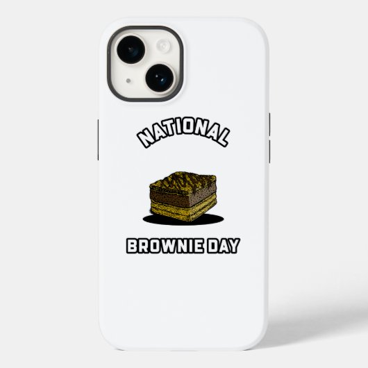 Nationale Brownie Dag Case-Mate iPhone Case (Achterkant)