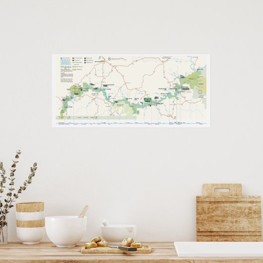 Nationale Buffalo Poster (Keuken)