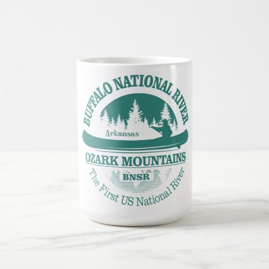 Nationale bufferrivier (kano) koffiemok (Center)