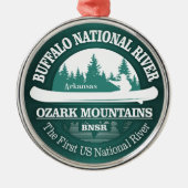 Nationale bufferrivier (kano) metalen ornament (Voorkant)