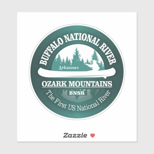 Nationale bufferrivier (kano) sticker (Vel)