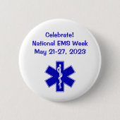 Nationale Button EMS Week 2023 (Voorkant)
