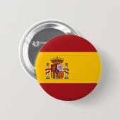Nationale Button van Spanje (Voorkant /achterkant)