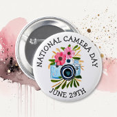 Nationale cameradag | 29 juni ronde button 5,7 cm