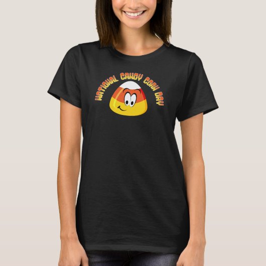 Nationale Candy Corn Day, Kawaii snoep T-shirt (Voorkant)