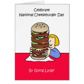 Nationale Cheeseburger Dag 18 september (Voorkant)