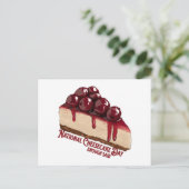 Nationale Cheesecake Dag Briefkaart (Staand voorkant)