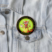 Nationale Chinese dag van uitzetting, draak Ronde Button 7,6 Cm (In situ)