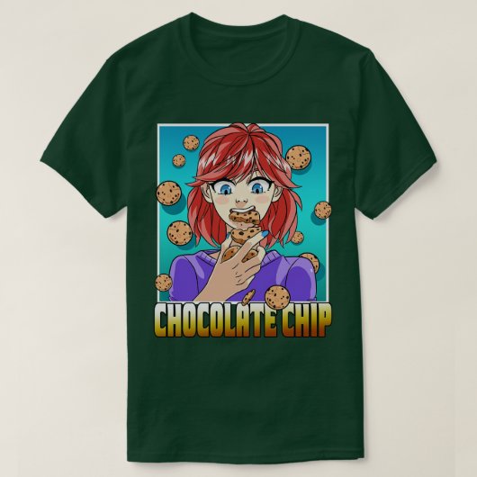 Nationale Chocolade Chip Dag Cookies Snacks Lover T-shirt (Design voorkant)