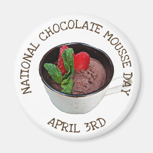 Nationale Chocolade Dag April 3rd Magnet