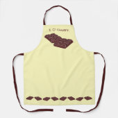 Nationale chocoladedag schort (Voorkant)