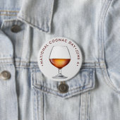 Nationale Cognac-dag Ronde Button 7,6 Cm (In situ)