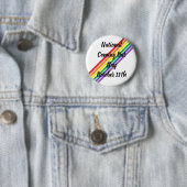 Nationale Coming Out Dag 11 oktober Ronde Button 5,7 Cm (In situ)