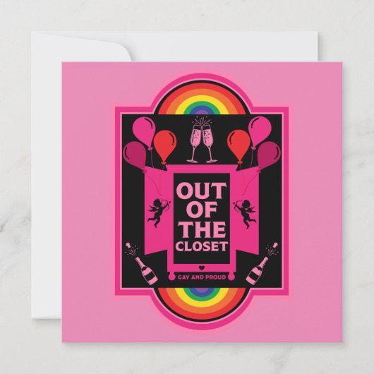 Nationale Coming Out Dag NCOD Kaart (Voorkant)