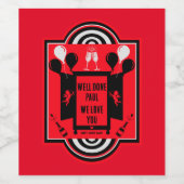 Nationale Coming Out Dag NCOD Wijn Etiket (Enkel label)