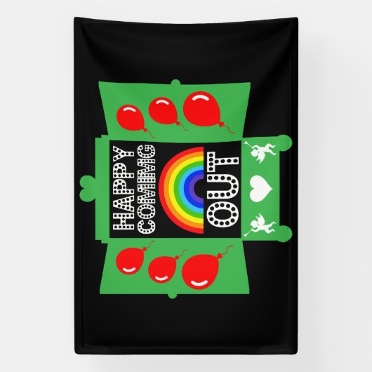 nationale coming out dag spandoek (Verticaal)