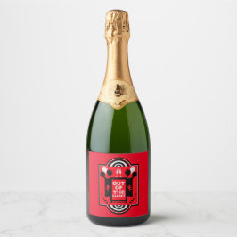 Nationale Coming-Outdag NCOD Sparkling Wijnetiket
