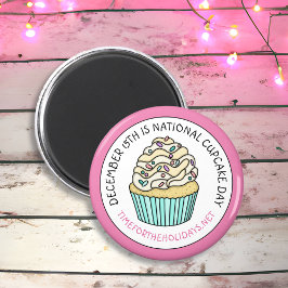 Nationale Cupcake Dag 15 december Magneet