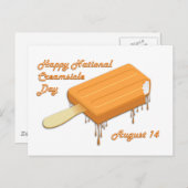 Nationale Dag van Creamsikel 14 augustus Briefkaart (Voorkant / Achterkant)